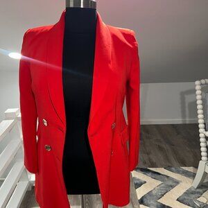 Zara Reddish Orange Blazer - Size XL - NWT - Never Worn!